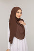 Dark brown Noor Hijab