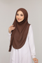 Dark brown Noor Hijab