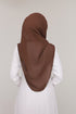 Dark brown Noor Hijab