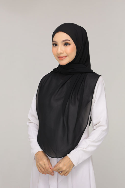 Black Noor Hijab
