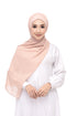 Pale Peach Magnetic Hijab