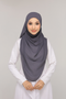 Dark Gray Noor Hijab