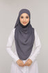 Dark Gray Noor Hijab
