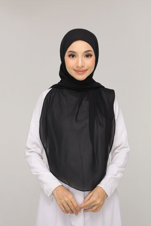 Black Noor Hijab