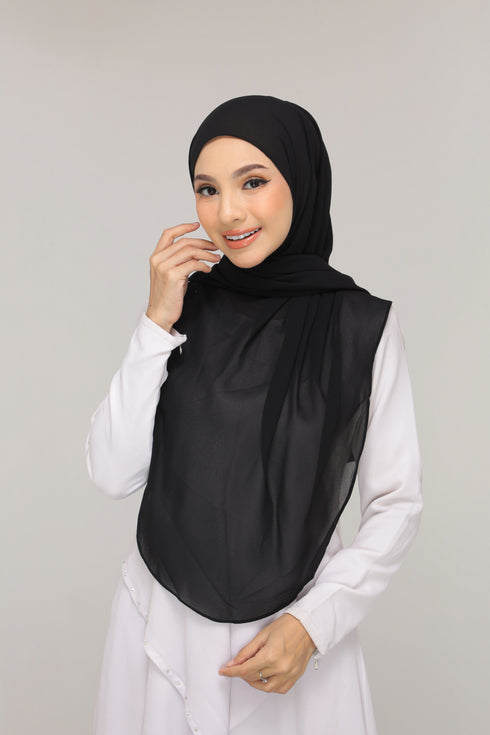 Black Noor Hijab