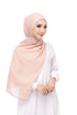 Pale Peach Magnetic Hijab
