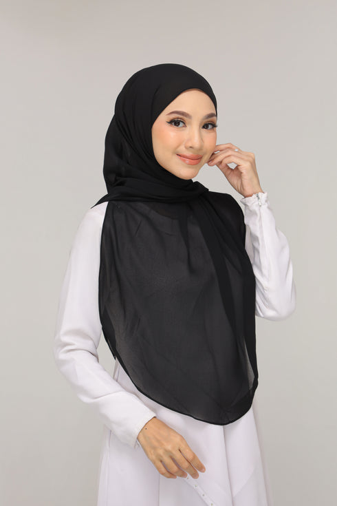 Black Noor Hijab