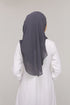 Dark Gray Noor Hijab