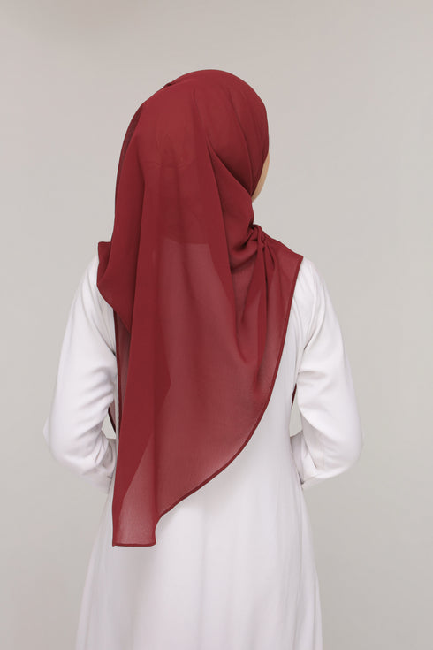 Marron Noor Hijab