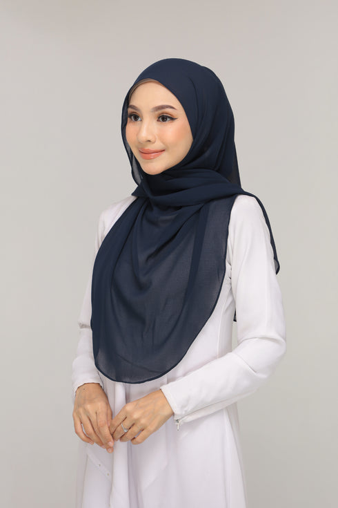 Navy Blue Noor Hijab