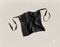 Black Niqab Tie to Tie