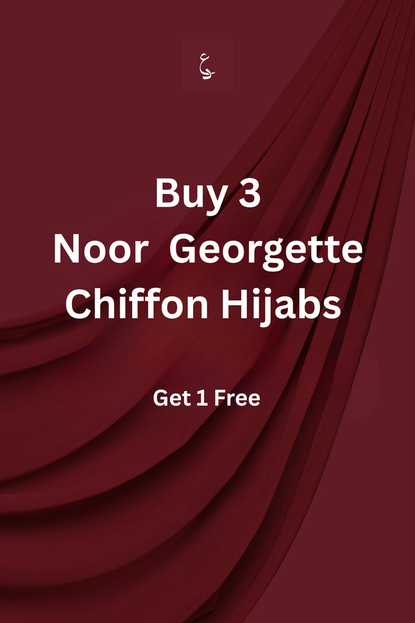 Buy 3 Noor Hijabs (Get One Free)