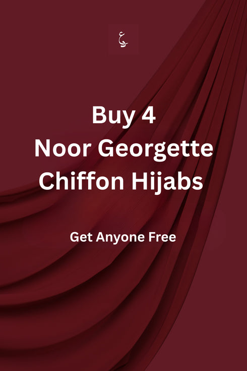 Buy 4 Noor Hijabs (Get Anyone Free)