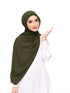 Olive Green Magnetic Hijab