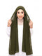 Olive Green Magnetic Hijab