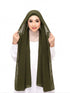 Olive Green Magnetic Hijab