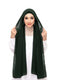 dark cyan-lime green Magnetic Hijab