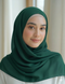 Green Plain Hijab
