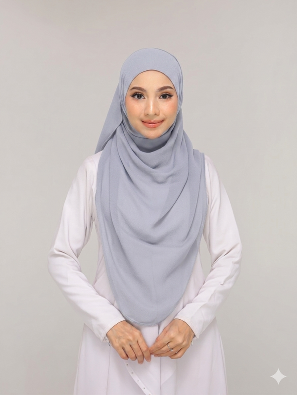 Light Gray Noor Hijab