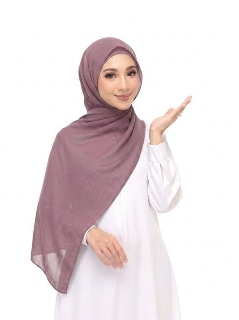 Muted Mauve instant magnetic hijab daalain