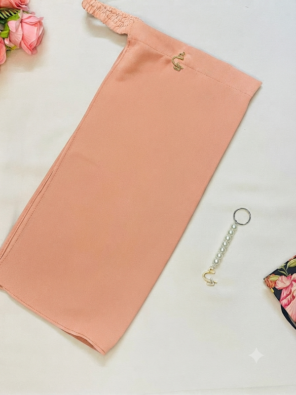 Muted Peach Niqab DaalAin