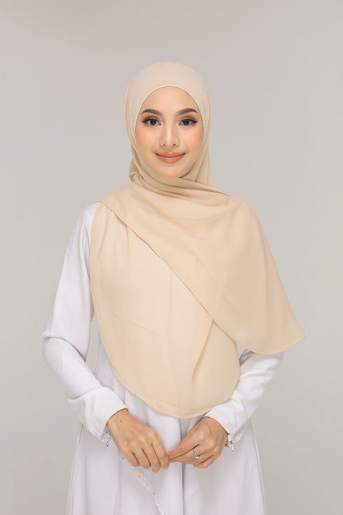 Beige Noor hijab