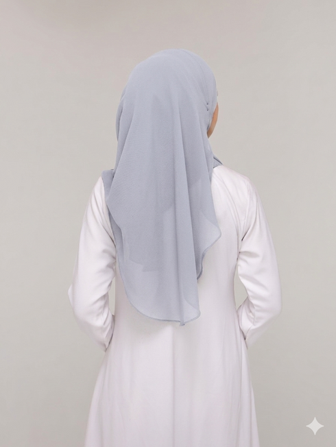 Light Gray Noor Hijab