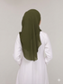 Olive green Noor hijab