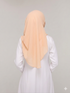 Pale Peach Noor Hijab