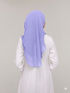 Pastel Periwinkle Noor hijab