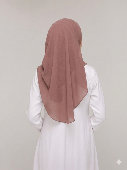Pinkish Brown Noor Hijab