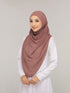 Noor Hijab Pinkish Brown