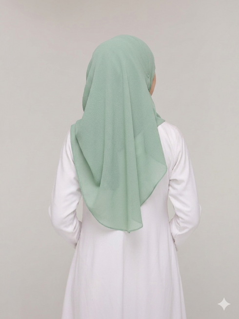 Powder Green Noor Hijab