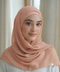Pale-Peach-plain-georgette-chiffon-hijab