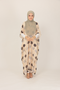 Sand Dune Flora Kaftan – Premium Chiffon Georgette