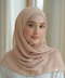 Skin Georgette Chiffon Hijab