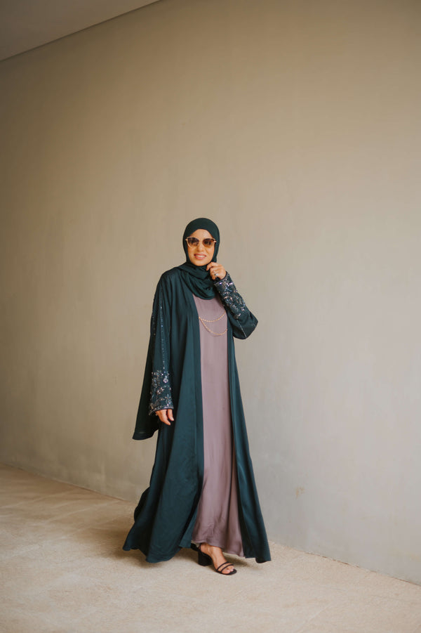 Turquoise Abaya - DaalAin
