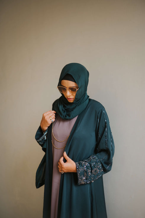 Turquoise Abaya - DaalAin