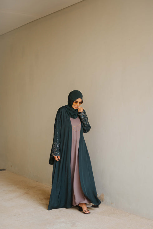 Turquoise Abaya - DaalAin