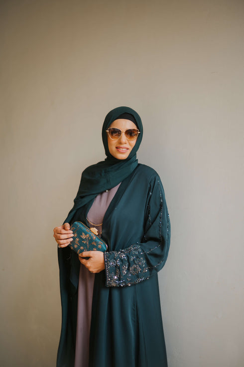 Turquoise Abaya - DaalAin