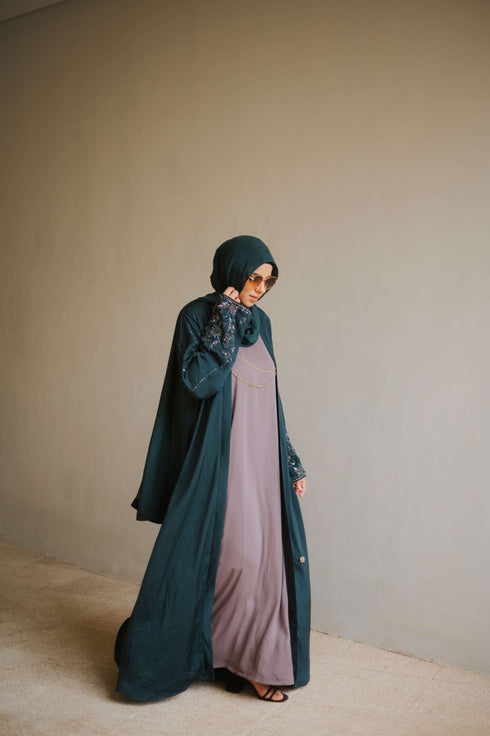 Turquoise Abaya - DaalAin