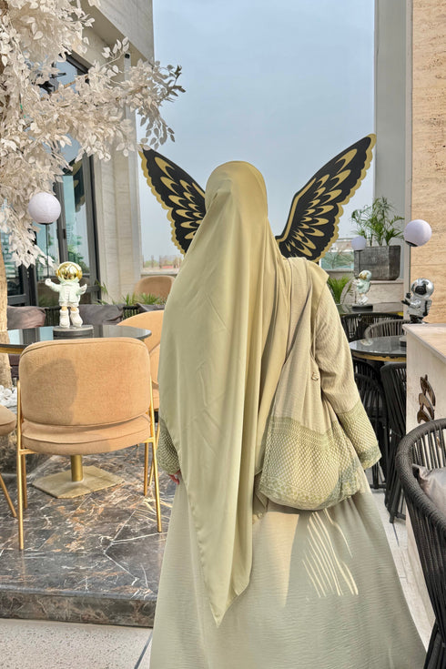 Sage Green CEY Abaya