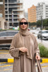 Khaaki Classic CEY Abaya