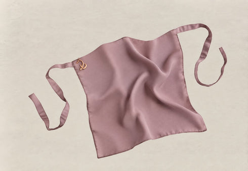 Mauve Niqab (Tie to Tie)