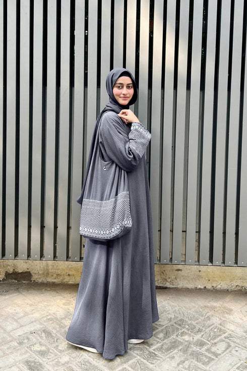 Gray Classic CEY Abaya