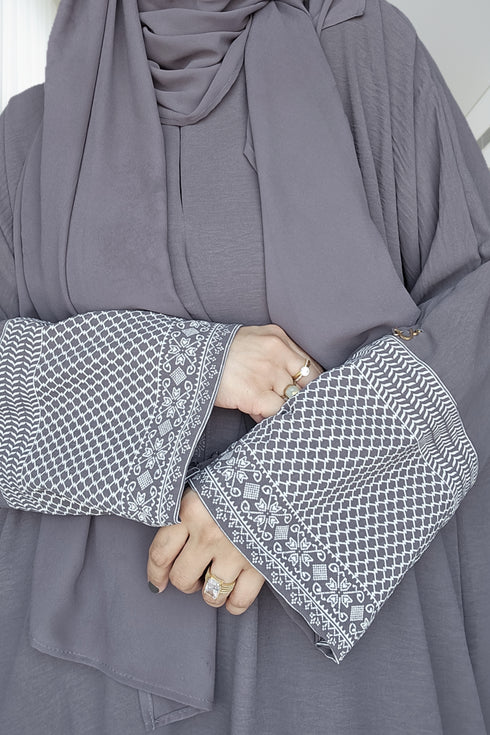 Gray Classic CEY Abaya