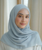 Alice Blue Georgette Chiffon Hijab