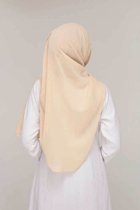 Biege Noor Hijab