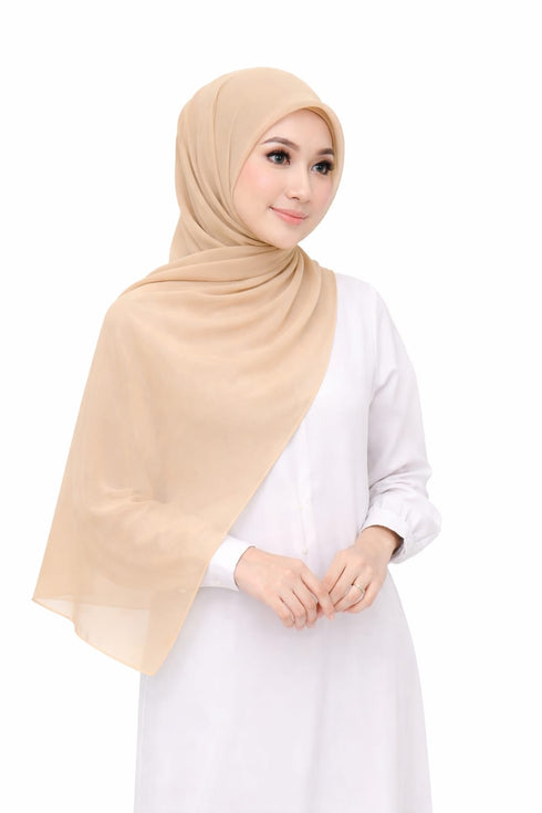 chiffon magnetic hijab