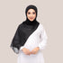 Black Magnet Hijab - DaalAin